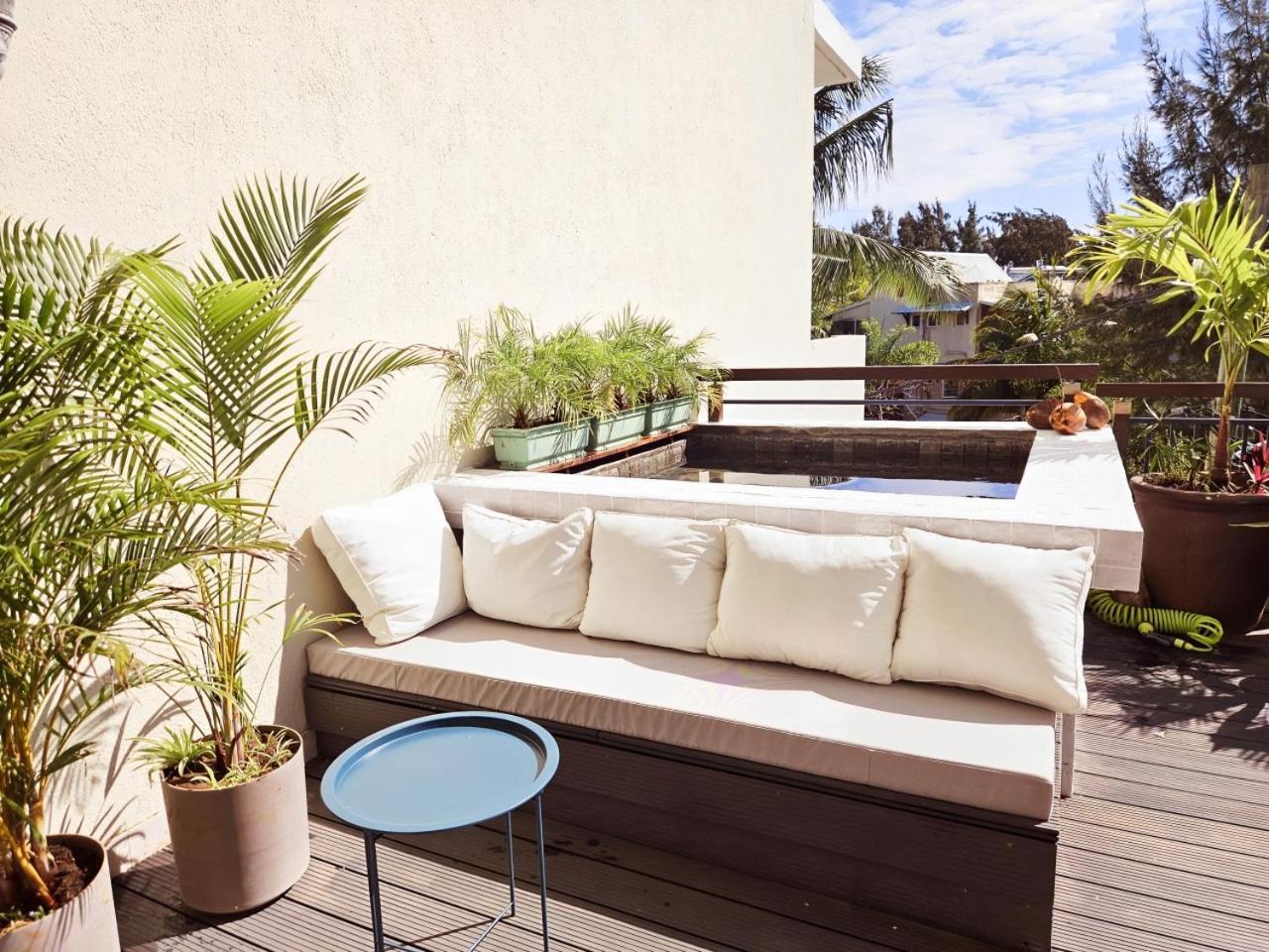 Seaside 3 Suites Penthouse With Pool Gym & Bbq Terrace Cap Malheureux Exterior photo